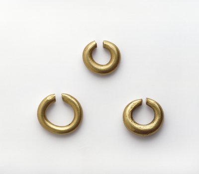 Gold Penannular Rings by British Late Bronze Age